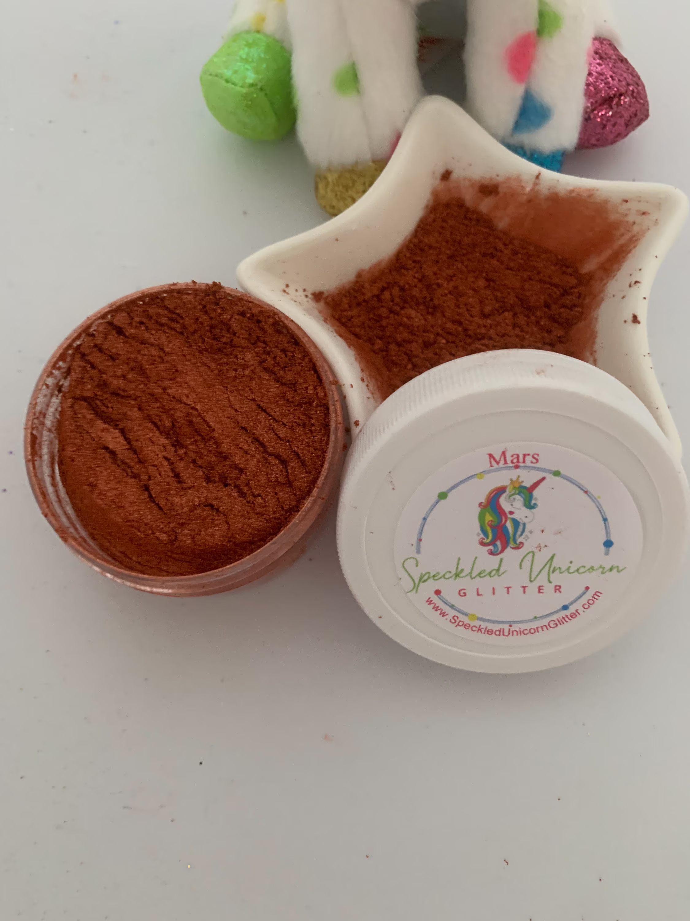 Mars>>Reddish Brown Mica Pigment Powder, Brown/Red Loose Powder For Epoxy/Resin, Reddish Tumblers, Epoxy/Resin