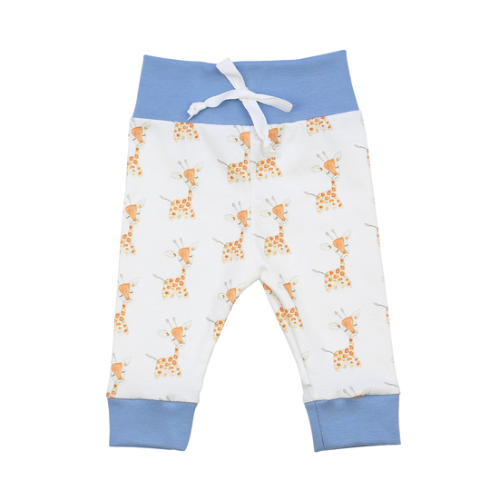 Organic Baby Boy Clothes, Leggings, Giraffe Leggings, Safari Pants