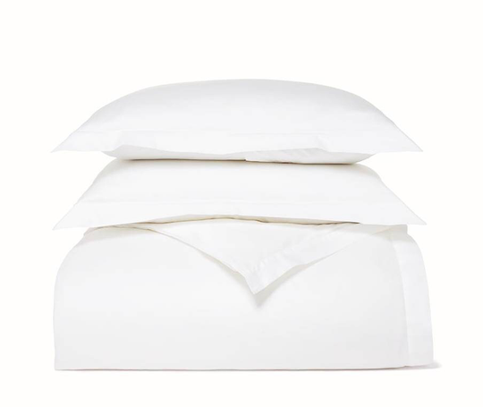 Luxury Organic Cotton Duvet Cover - White