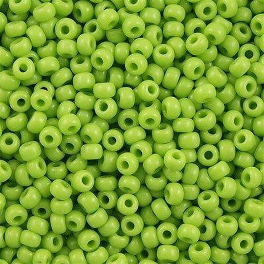 Miyuki Seed Beads 8/0 Opaque Chartreuse, 0416