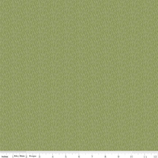 Wisp - Green Tea With Bea By Katherine Lenius Riley Blake Designs Quilting Cotton Fabric C10496-Green
