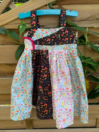 Handmade Rae Floral Boho Organic Sundress