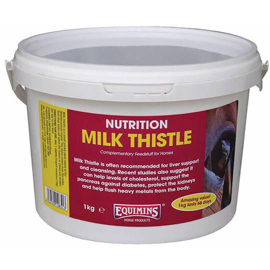Equimins - Milk Thistle Herb - 1 Kg Tub - 651