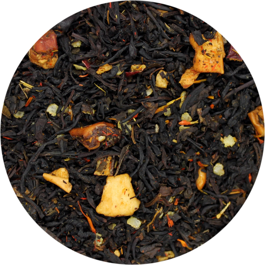 1 Oz. Plum & Saffron Loose Leaf Black Tea