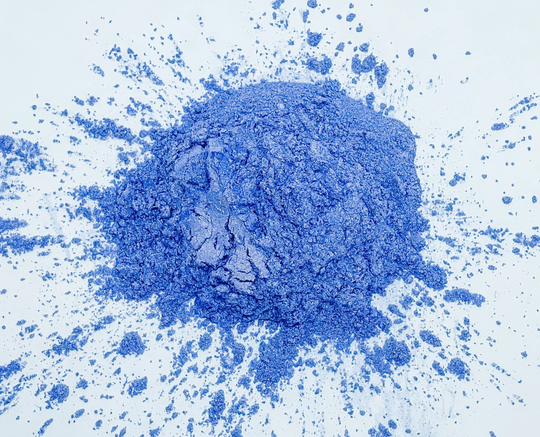 Positively Periwinkle #007 Blue Mica Powder 3 Gram Jar Soap Making Epoxy Crafts Slime Lip Gloss Cosmetic Safe Tumblers Ships Usa