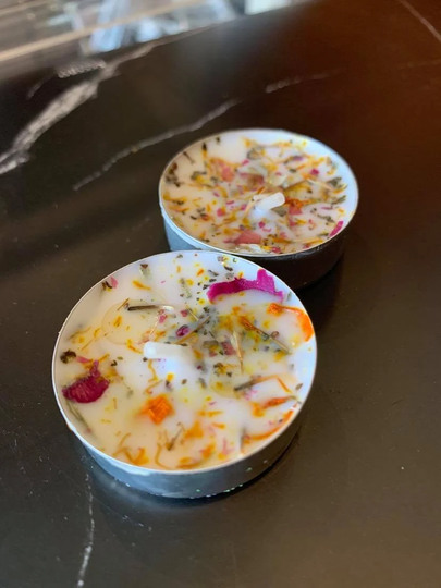 Manifestation Tea Light Candles