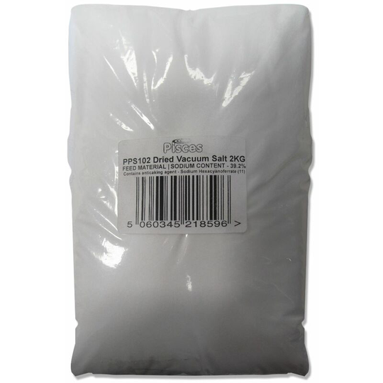 Pisces - Pure Dried Vacuum Pond Salt 2kg