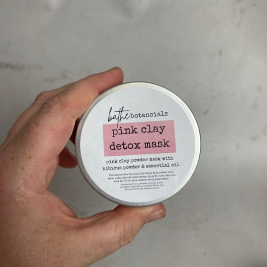 Pink Clay Detox Face Mask