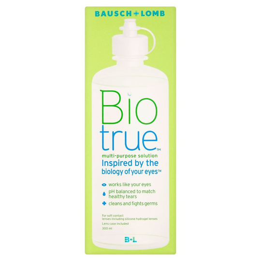 Bausch & Lomb Biotrue Multipurpose Contact Lens Solution 300Ml