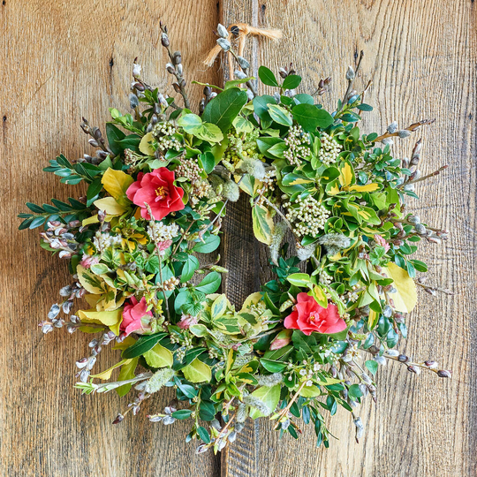 Seasonal Fresh Flowers Wreath