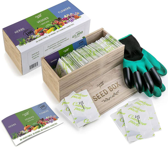 Grow Your Own Gardening Kit With 100 Seed Varieties
