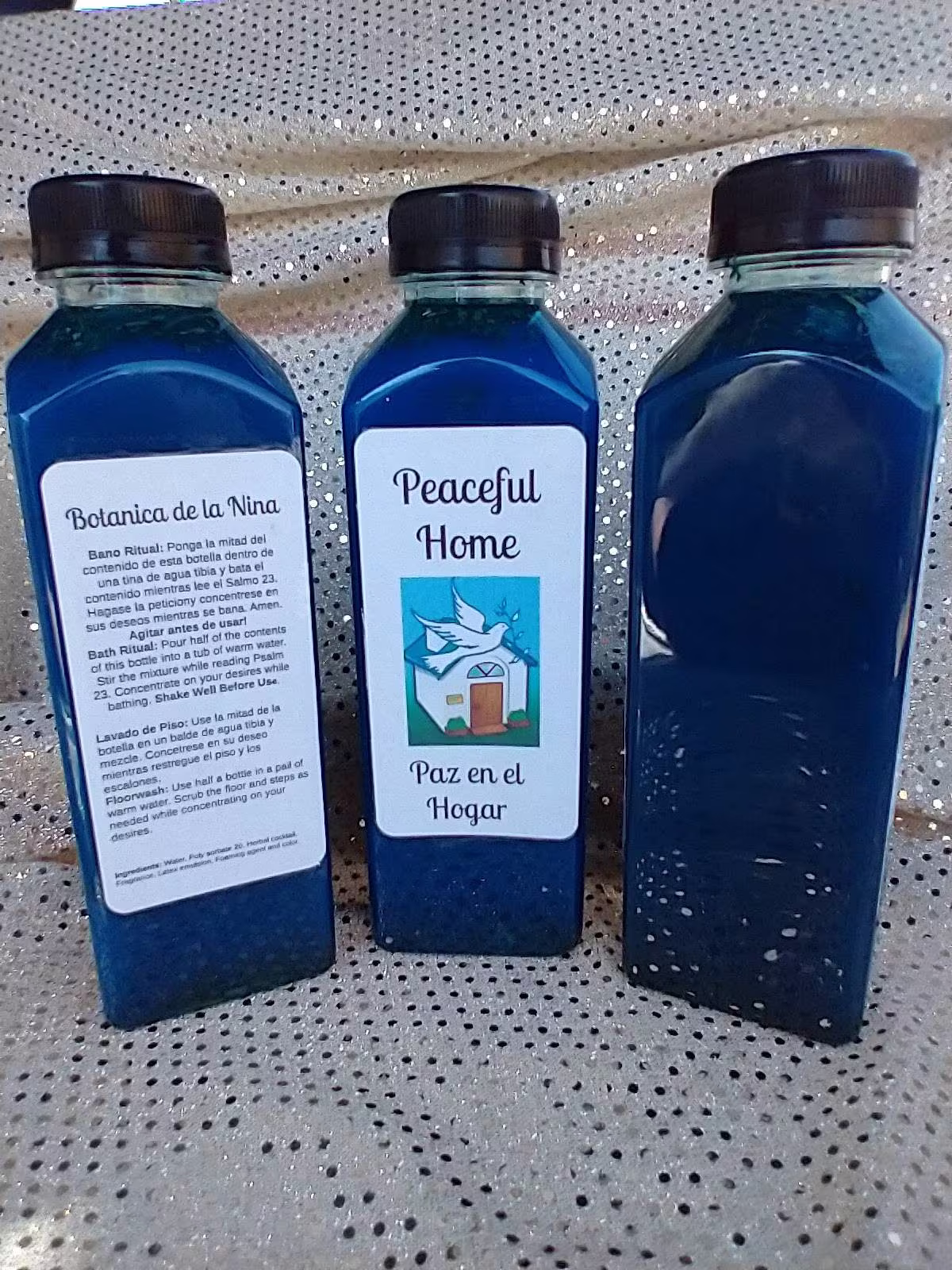 Peaceful Home Bath & Floorwash Paz En Hogar Bless & Energy Cleanser Protection