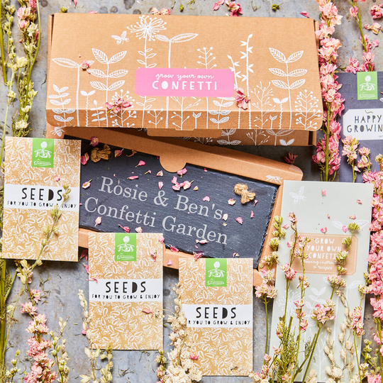 Grow Your Own Confetti Engagement Gift