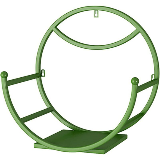 Indoor Plant Wall Planters Modern Design Wall Plant Holder, Living Room Plant Holder for Restaurant, Decorative Wall Frame - Green 25cm