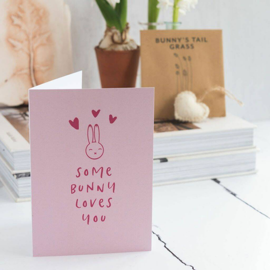 Some Bunny Loves You Card And Seeds
