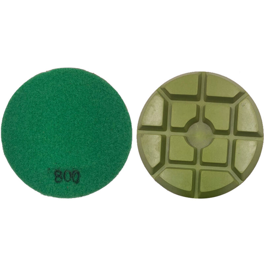 1PC 100mm 4-inch Thickened Refurbishing Disc Wet Sanding Polishing Polisher Pad Floor Renovation Solidification Disc Diamond Resin Powder Polishing