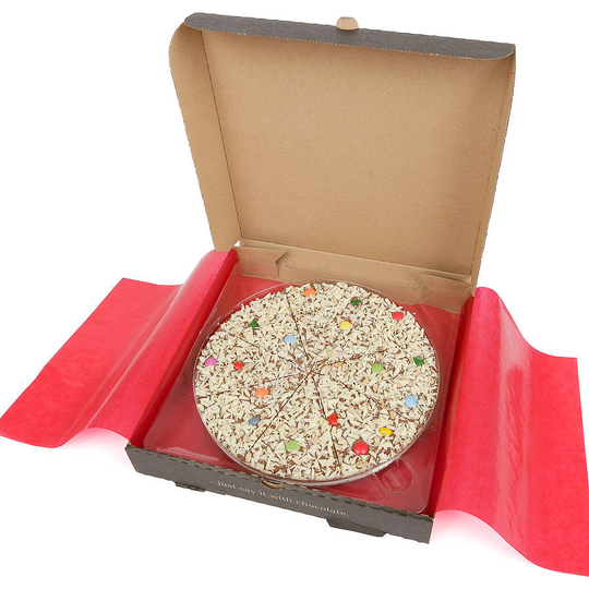 Jelly Bean Jumble Chocolate Pizza
