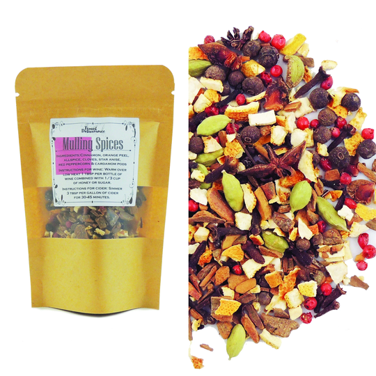 Mulling Spices Gift Spice Ball Mulled Wine Cider Winter Drink For Wine Lover Cinnamon Allspice Cloves Star Anise Cardamom