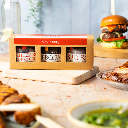 Luxury Spicy Barbecue Seasonings Trio