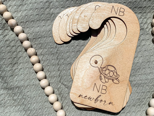 Sea Nursery, Baby Closet Dividers, Divider, Wooden Shower Gift, Clothes Organizer