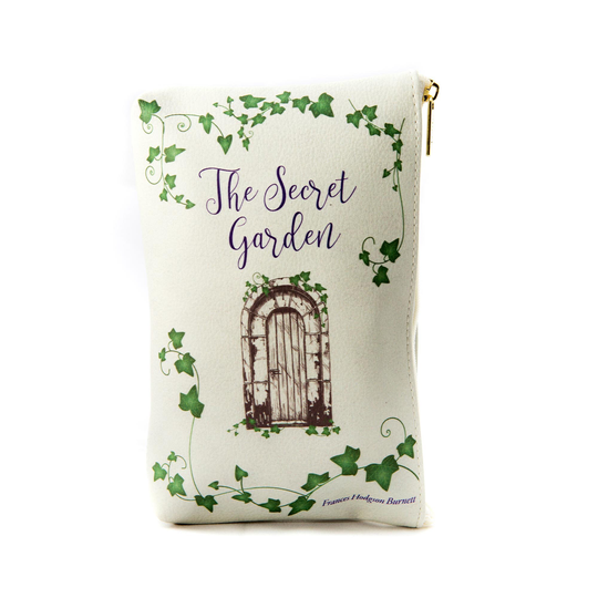 Book Purse, Secret Garden Fan Gift, Coin Pouch, Stationery Frances Hodgson Burnett, Medicine End Of The Year Gift