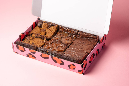 Vegan Sea Salt X Biscoff X Salted Caramel Brownie