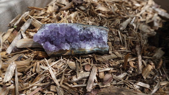 Amethyst Geode #412 | Crystals Deep Purple Gemstone Chakra Stones Wicca Witchcraft Collectable Metaphysical