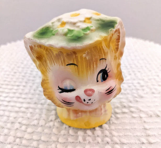 Vintage "Winking Kitty