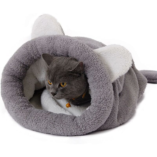 Four Seasons General Semi-enclosed Sleeping Bag For Pets And Dogs (gray) - Thsinde