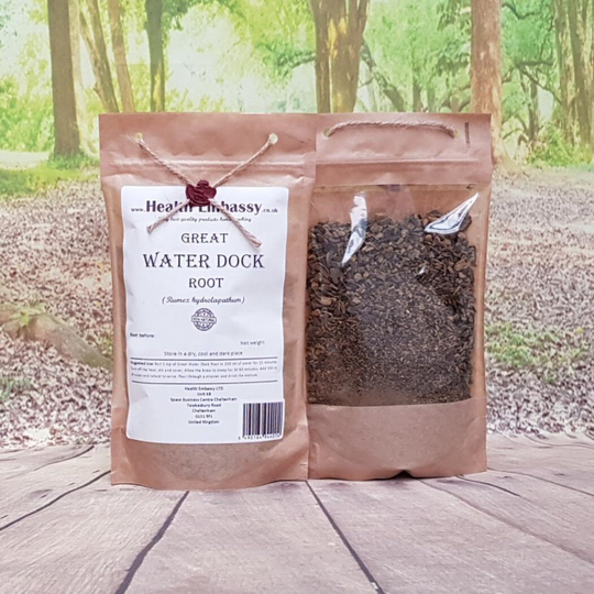 Great Water Dock Root | Rumex Hydrolapathum L Health Embassy Natural Herbal Tea