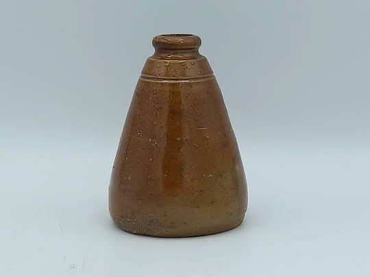 Antique Earthenware Bottle 8.7cm Tall