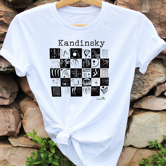 Kandinsky T-Shirt Organic Cotton The Iconic T-Shirt Eco Friendly