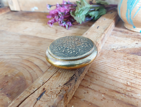 Vintage Silver Plated Metal Box, Miniature Size Medicine Box For Rings, Storage Pharmacy Desk Organizer, Medical Box