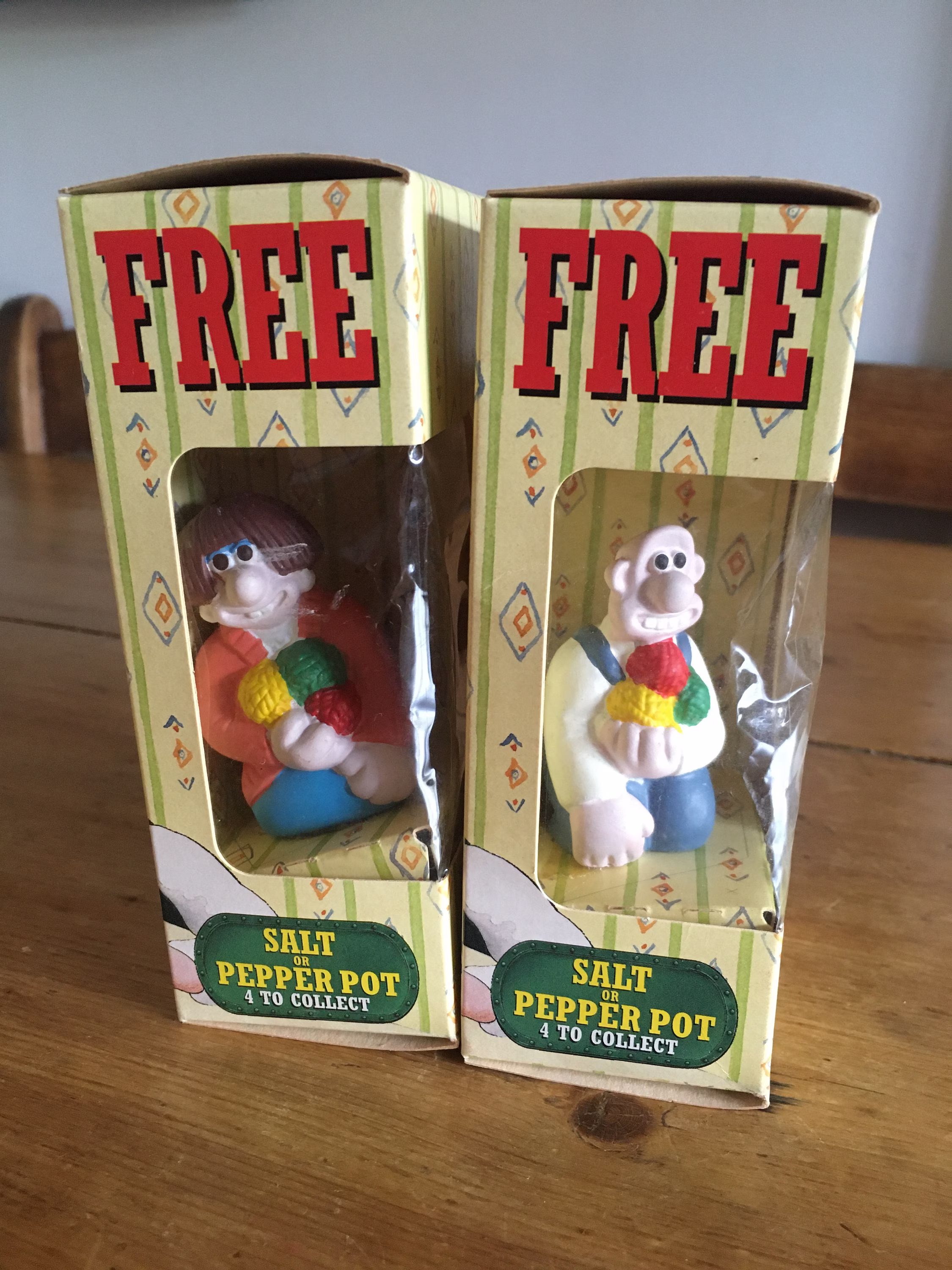 Wallace & Wendolene Salt Pepper Shakers