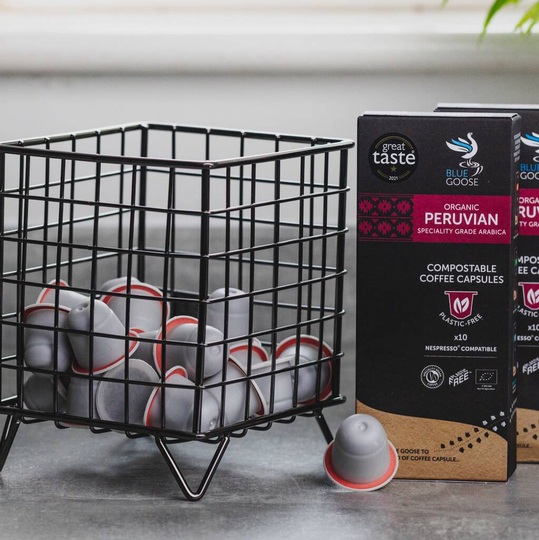 Organic Eco Coffee Pod Storage Cage Gift Bundle