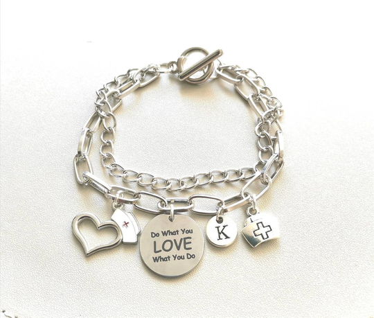 Nurse Gift, Bracelet, Nursing Student Gift For Nurse, Medicine, Registered Graduate Hospital