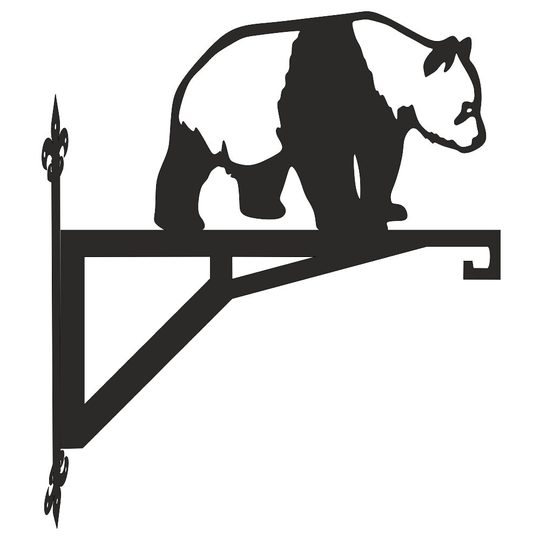 Panda Modern Contemporary Hanging Bracket