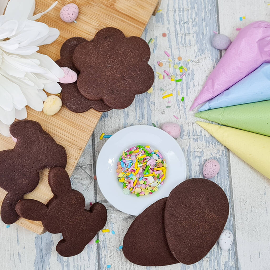 Easter Diy Cookie Decorating Kit, Six Biscuits