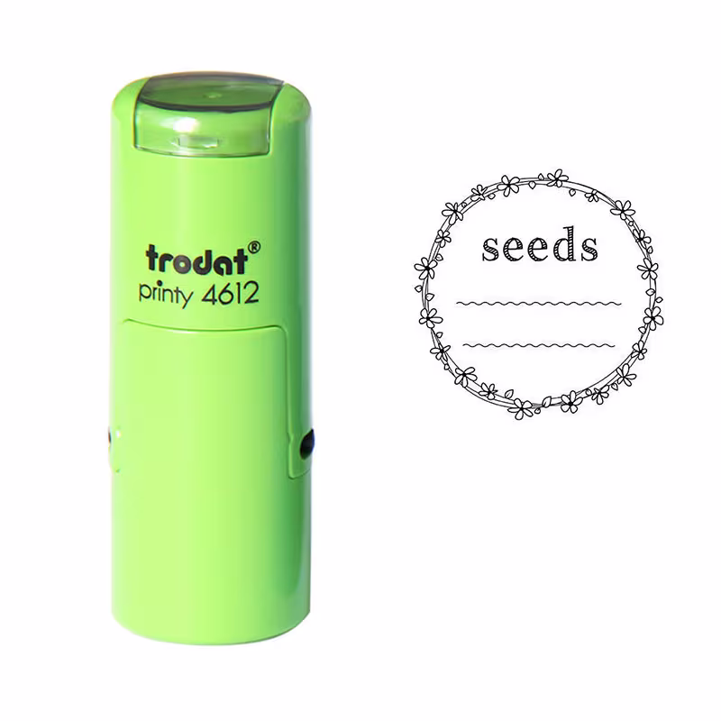 Seed Label Stamp