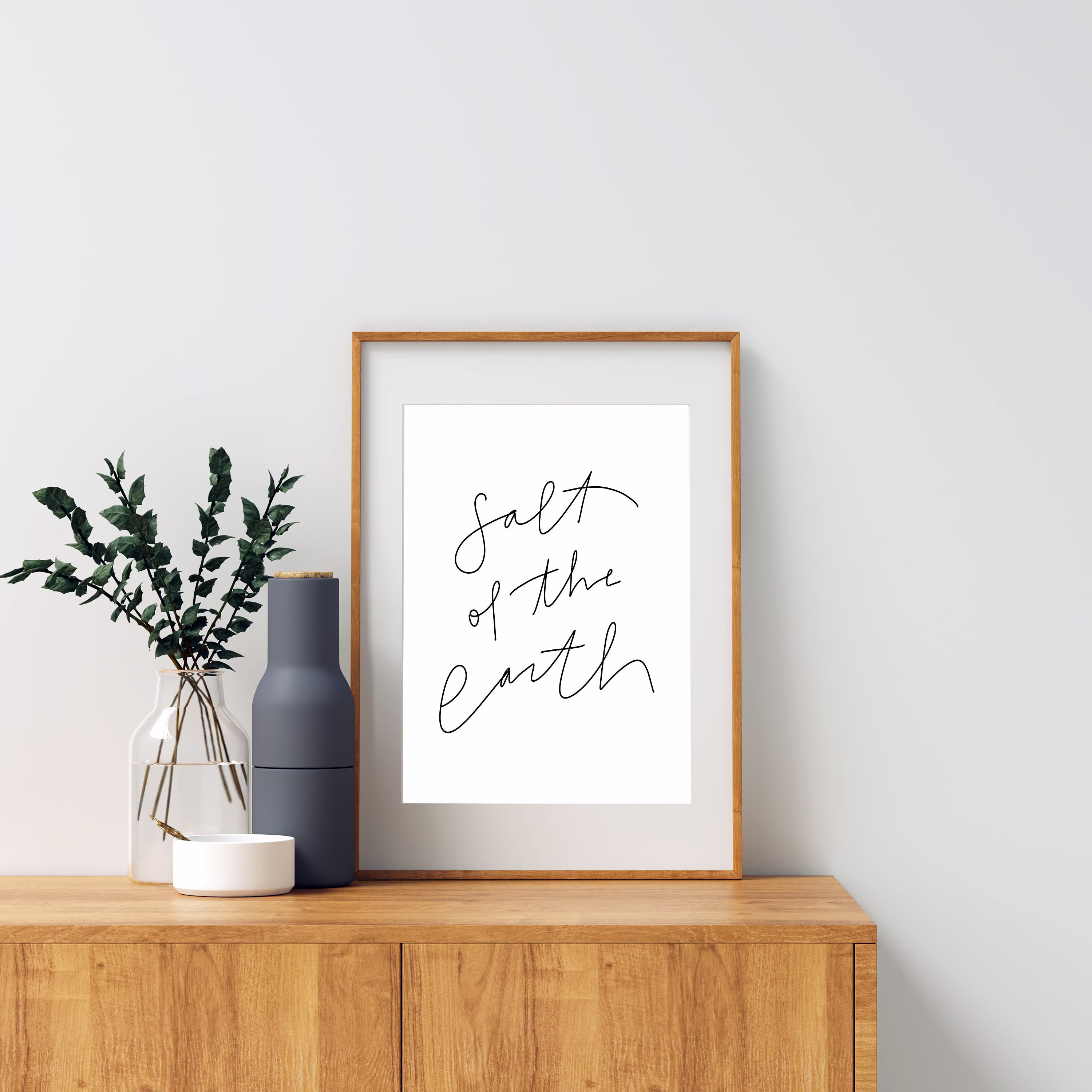 Salt Of The Earth, Mathew 513, You Are Light World, Scripture Christian Decor, Nursery Print, Gift For Mom