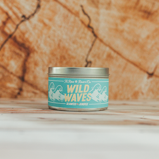 Seaweed Fresh Vegan Soy Wax Tin Candle