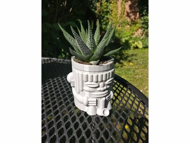 Tiki Planter/Theme Houseplant Indoor Plants Home