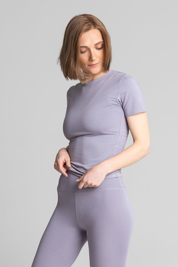 Grey Organic Cotton T-Shirt/Loungewear
