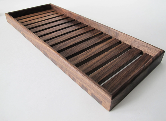 Vanity Organizer, Walnut Tray, Tray