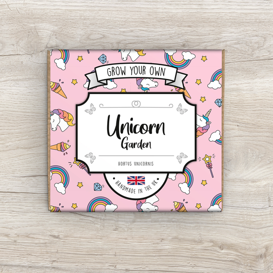 Grow Your Own Unicorn Garden. Kids. Plastic Free Eco Gift. Mother's Day. Father's Gardening Stocking Filler. Personalised