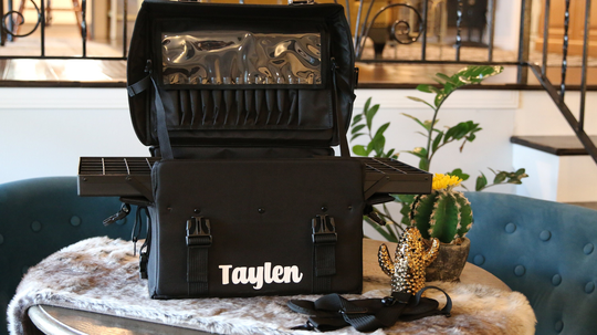 Professional Travel Make Up Case Artist Barber Supply Hair Nail Lash Tattoo Beauty Crafting Tool Storage Organizer