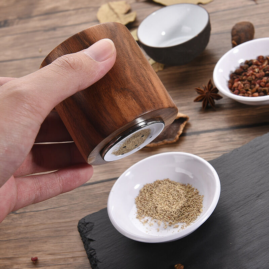 Manual Pepper Mill, Versatile Manual Spice Mill Tool with Long Crank for Sea Salt Herb Pepper Mill