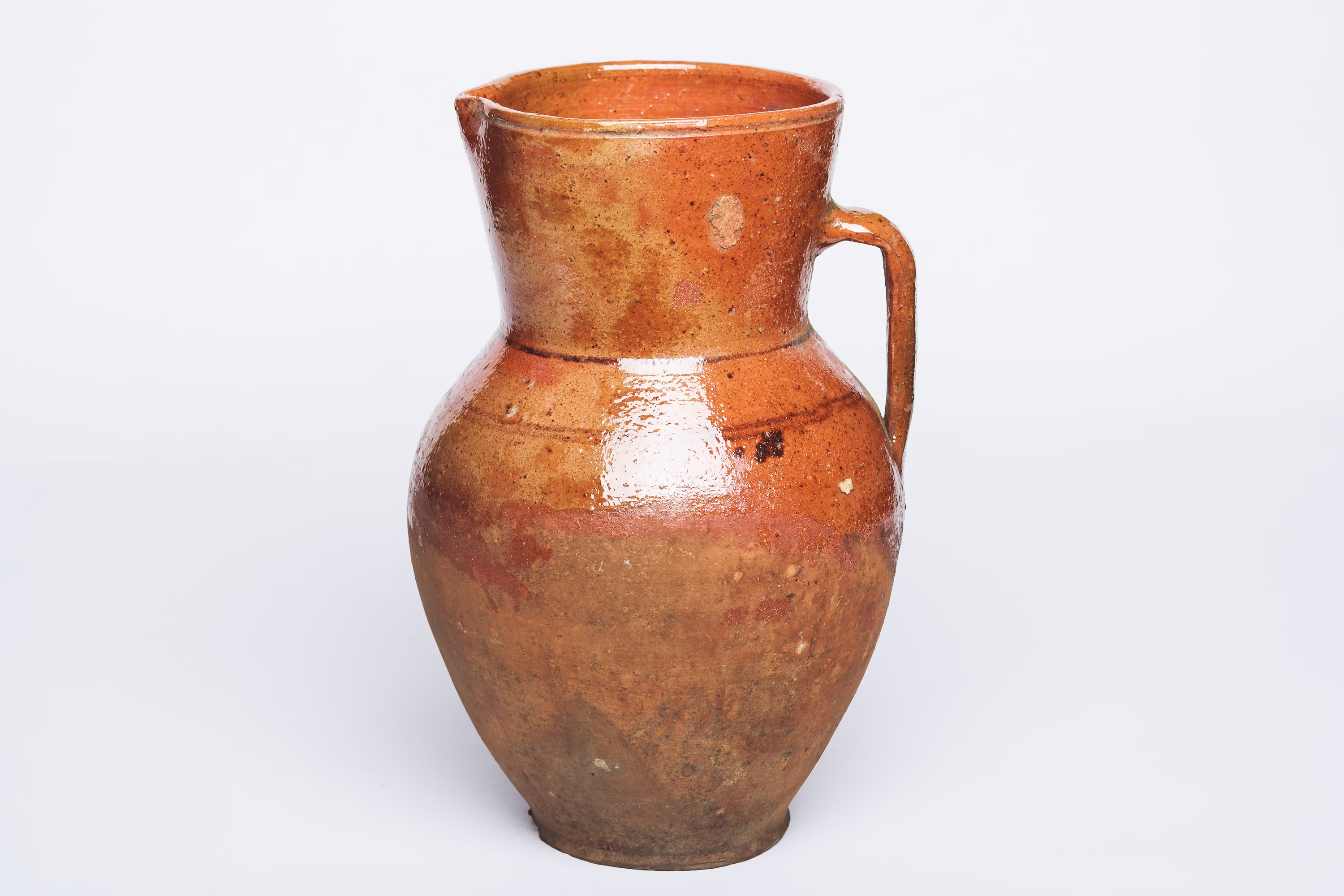 Antique Clay Pot Wabi Sabi Ceramics Dusty Pottery Vessel Twins Old Vase Confit Pot Rustic Decor For Home Farm House Decoration