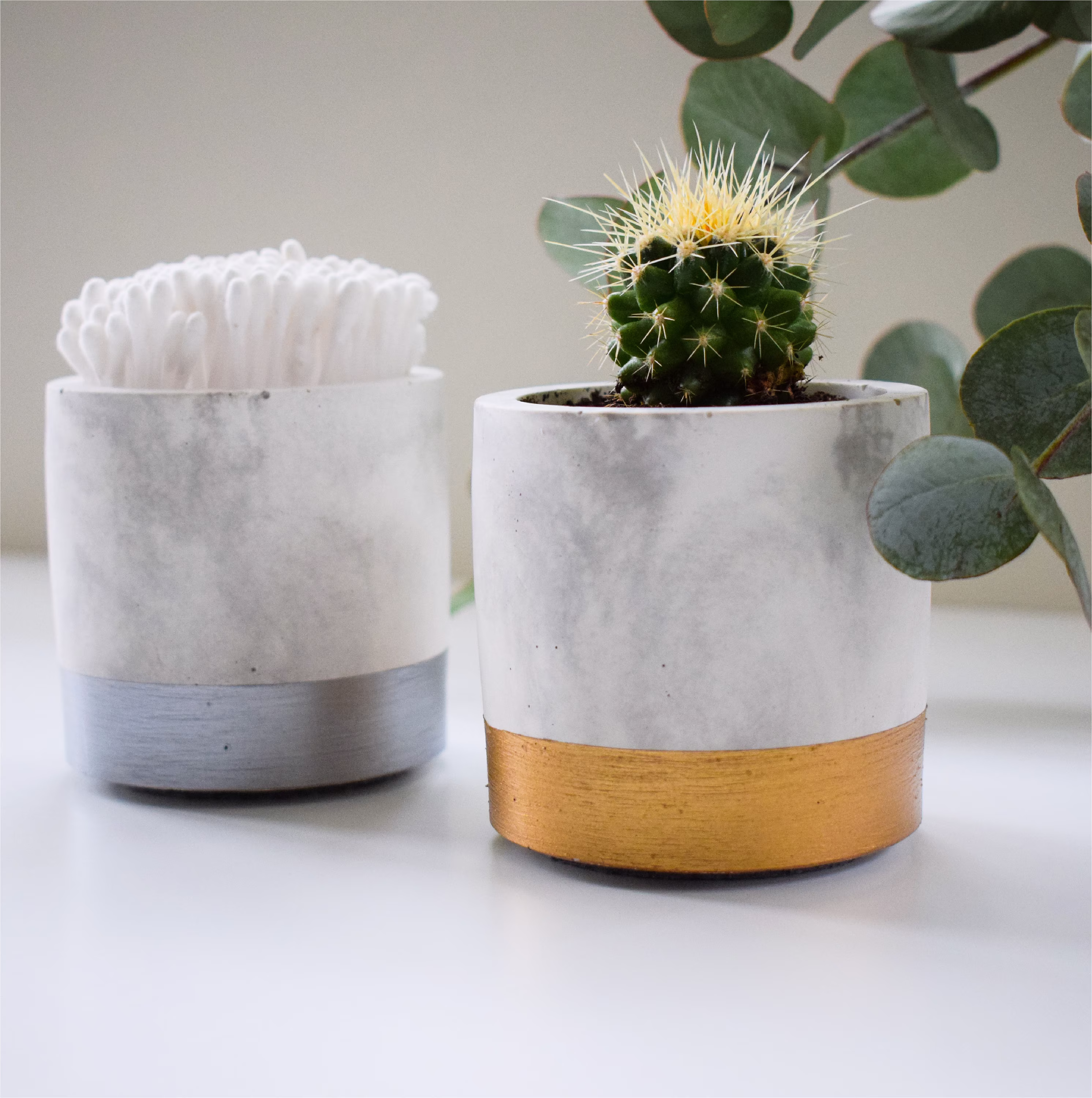 Concrete Pot/Planter | Planter Unique Circle Pot