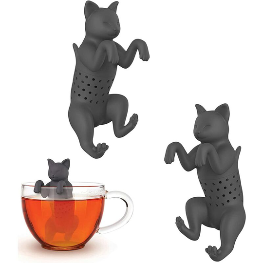Loose Tea Infuser, 2 Pieces Silicone Tea Infusers, Cute Animal Tea Infusers, for Tea Infuser, for Loose Tea and Spices